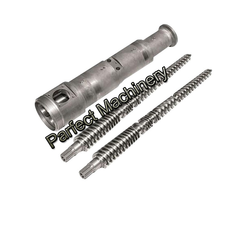 Conical Twin Screw Barrel-Screw and Barrel-Open Die Forging06