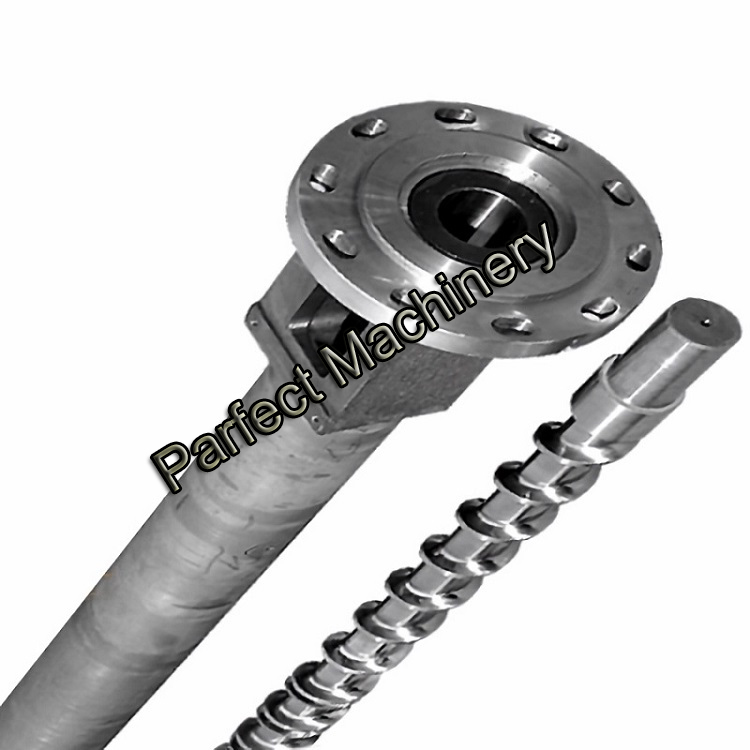 Extrusion of Film Blowing Screw Barrel-Screw and Barrel-Open Die Forging05