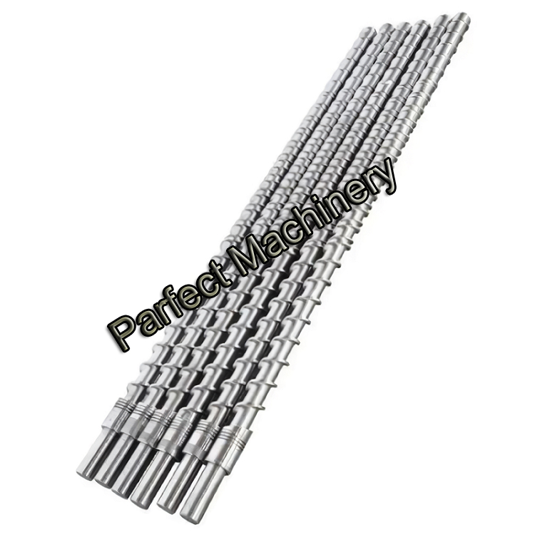 Recycling Granulation Extruder Screw Barrel-Screw and Barrel-Open Die Forging10