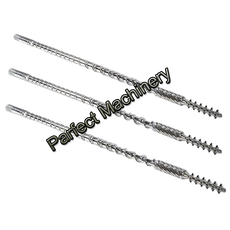 Foaming Extrusion Screw Barrel-Screw and Barrel-Open Die Forging01