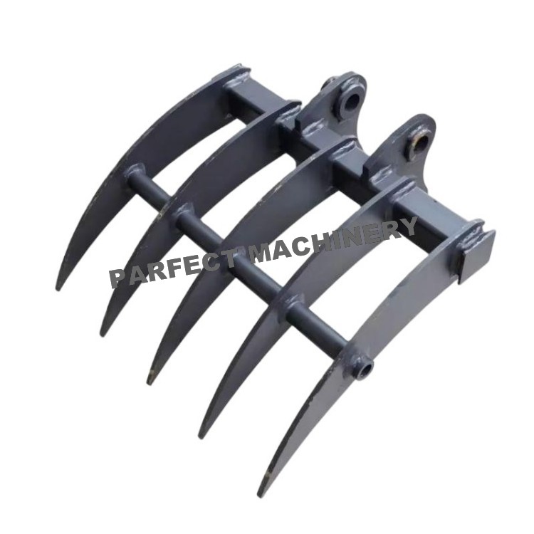 root rake-excavator bucket-metal welding02