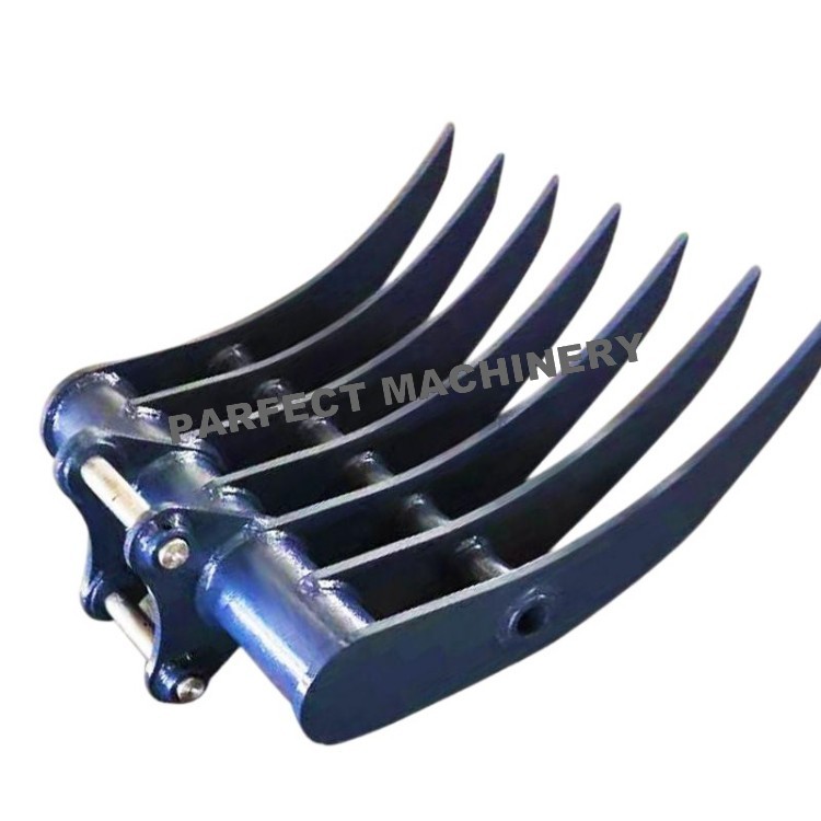 root rake-excavator bucket-metal welding12