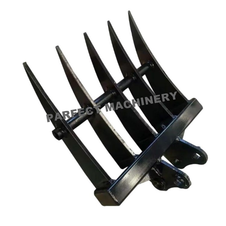 root rake-excavator bucket-metal welding06