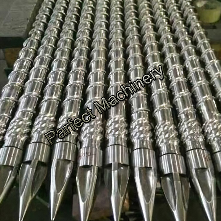 PP/PET Strapping Band Making Machine Screw Barrel-Screw and Barrel-Open Die Forging12