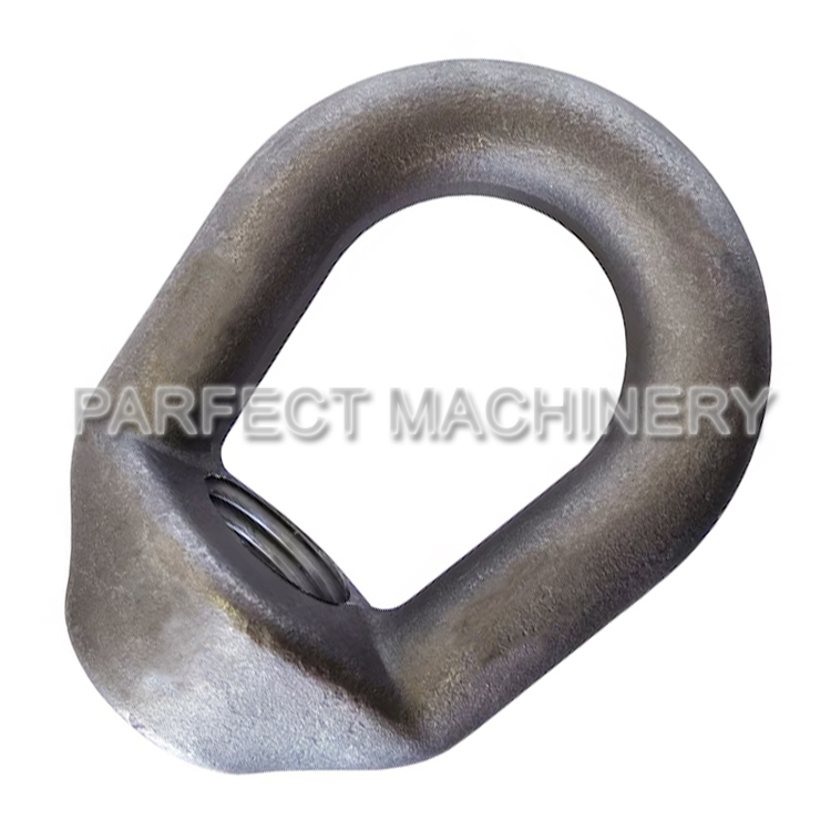 lifting eye nut-forged lifting ring-closed die forging 09