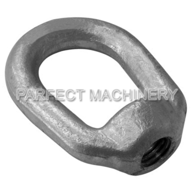 lifting eye nut-forged lifting ring-closed die forging 08