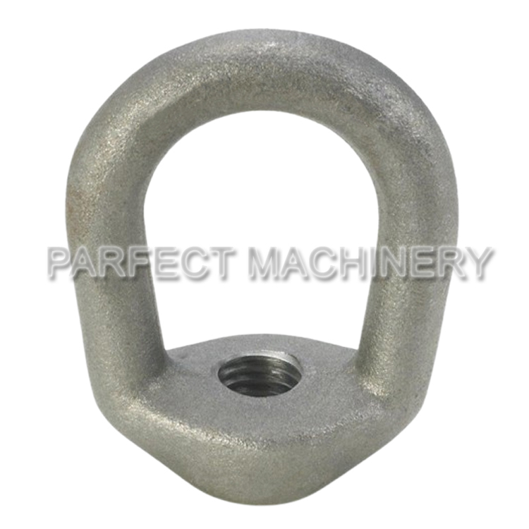 lifting eye nut-forged lifting ring-closed die forging 07