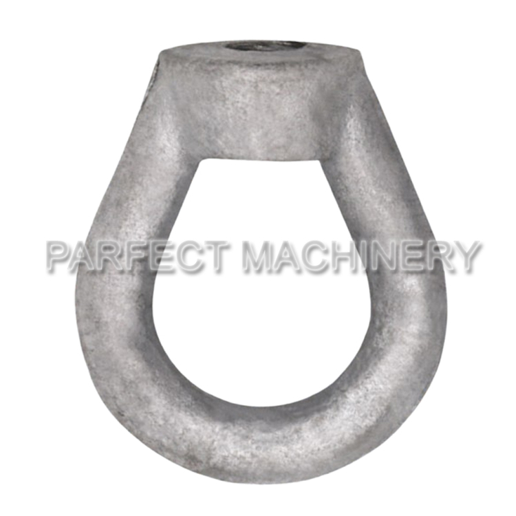 lifting eye nut-forged lifting ring-closed die forging 05