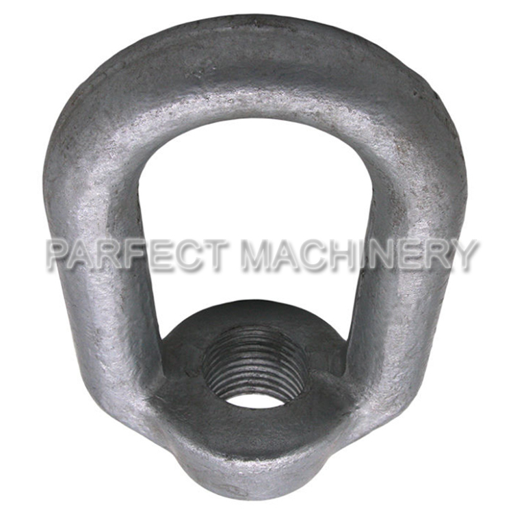 lifting eye nut-forged lifting ring-closed die forging 06