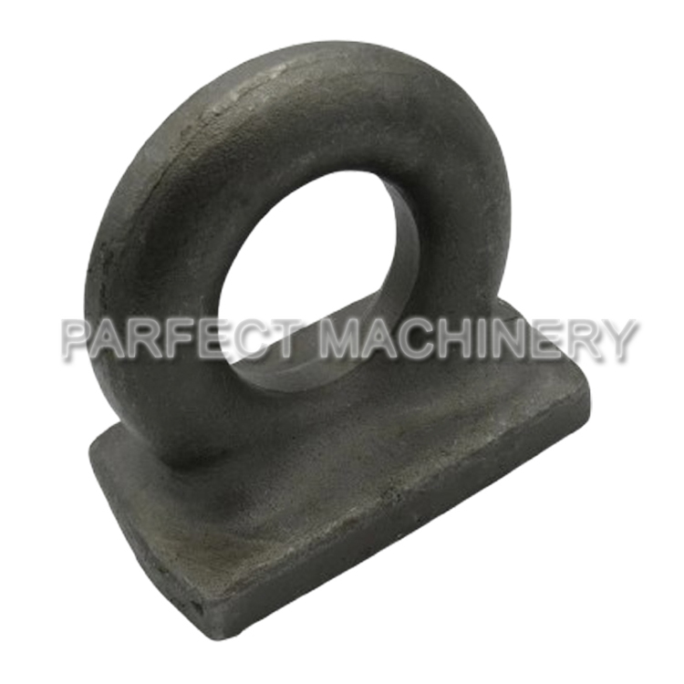 rectangular base eye plate-forged lifting ring-closed die forging 08
