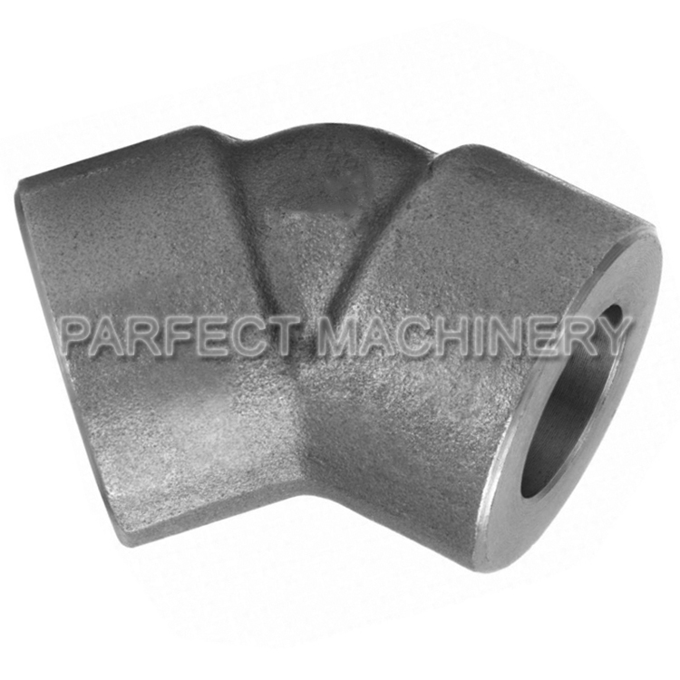 45 degree elbow-forged pipe fitting-closed die forging 01