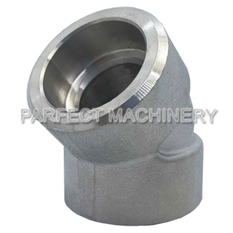 45 degree elbow-forged pipe fitting-closed die forging 06