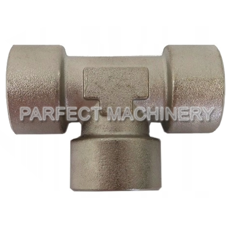 tee blank-forged pipe fitting-closed die forging 07