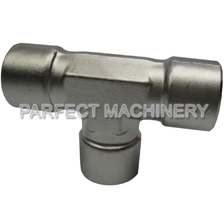 tee blank-forged pipe fitting-closed die forging 09