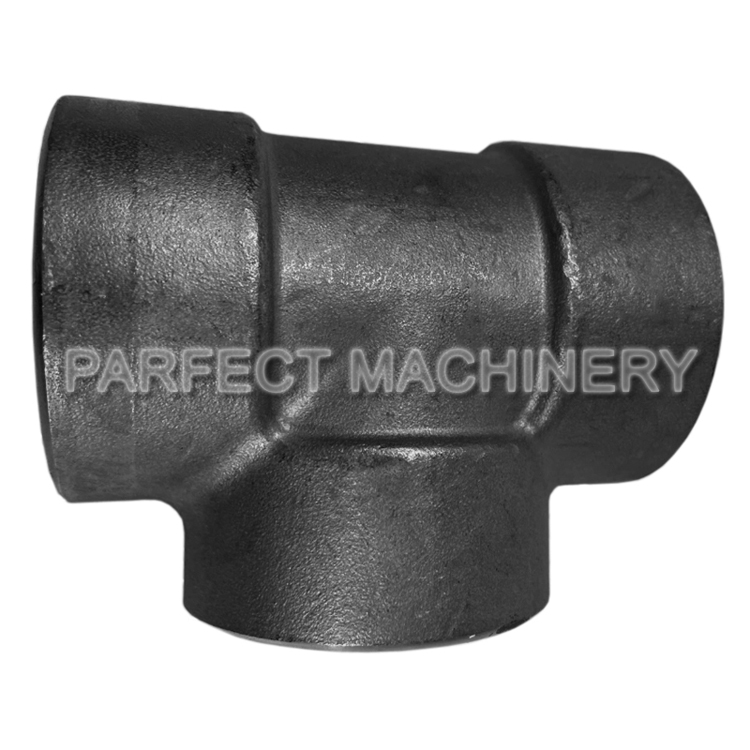 threaded tee-forged pipe fitting-closed die forging 06
