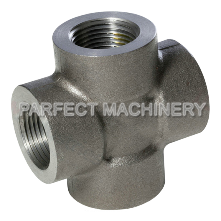 four way cross fitting-forged pipe fitting-closed die forging 05