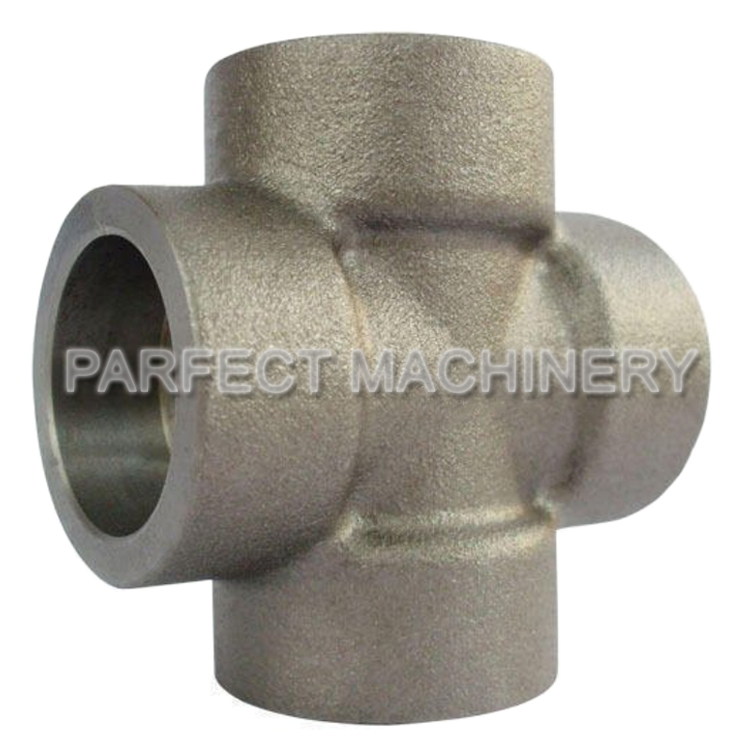 four way cross fitting-forged pipe fitting-closed die forging 04
