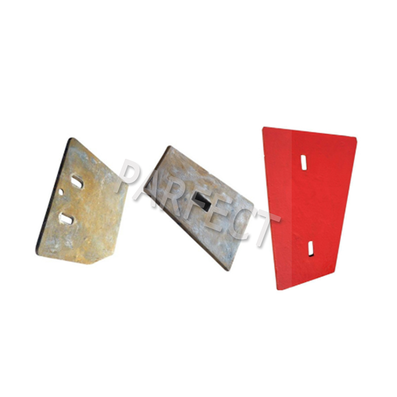 Side guard plate of the jaw crusher