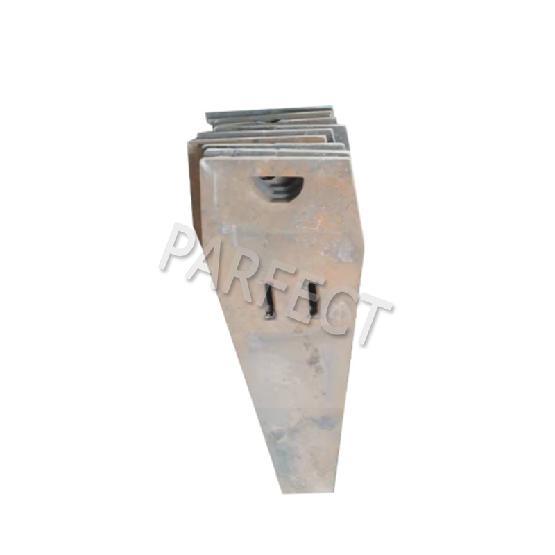 Side guard plate of the jaw crusher