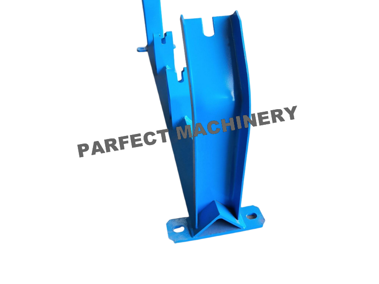 welding conveyor Idler roller bracket frame for belt-frame welding-metal welding04