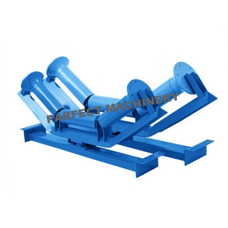 welding conveyor Idler roller bracket frame for belt-frame welding-metal welding09