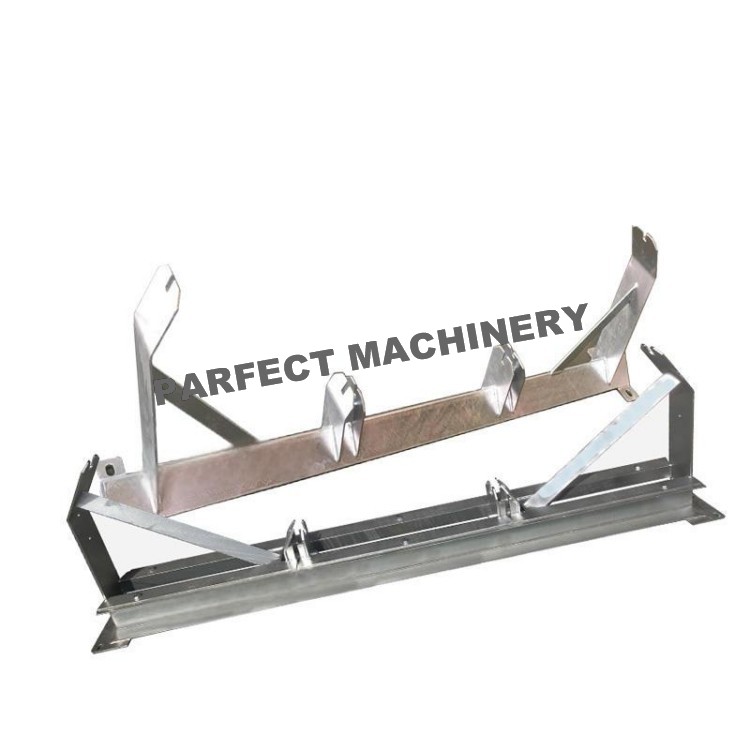 welding conveyor Idler roller bracket frame for belt-frame welding-metal welding14