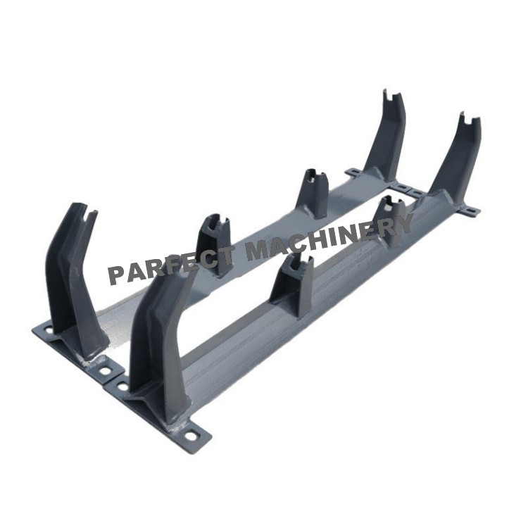 welding conveyor Idler roller bracket frame for belt-frame welding-metal welding12