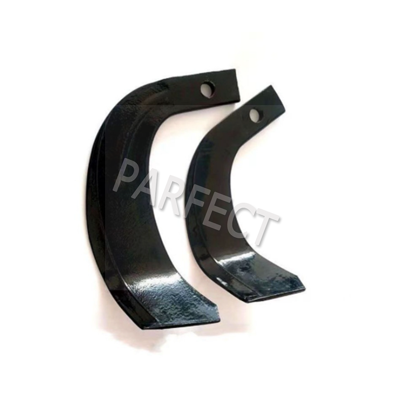 Rotary tiller blade