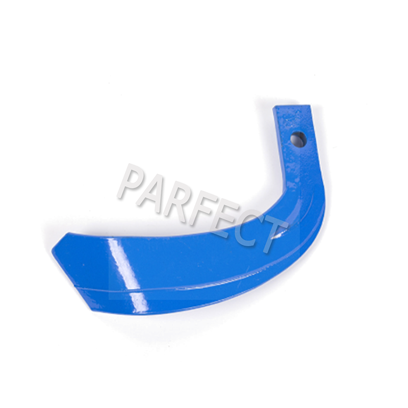 Rotary tiller blade