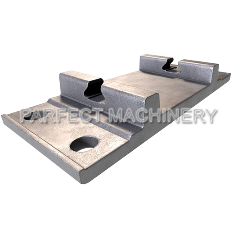 railroad tie plate-forged train parts-closed die forging 09