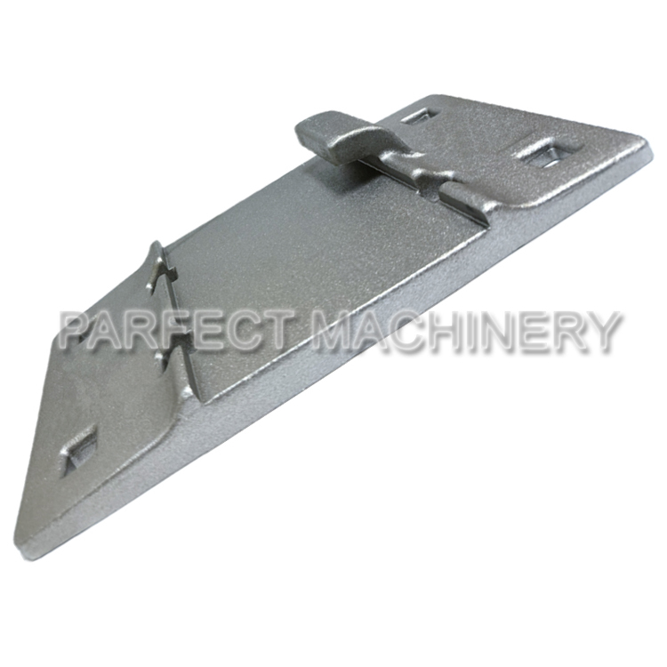 railroad tie plate-forged train parts-closed die forging 06