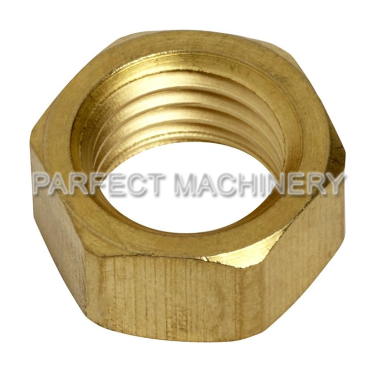 brass thread nut-cold headed brass part-cold forging 03