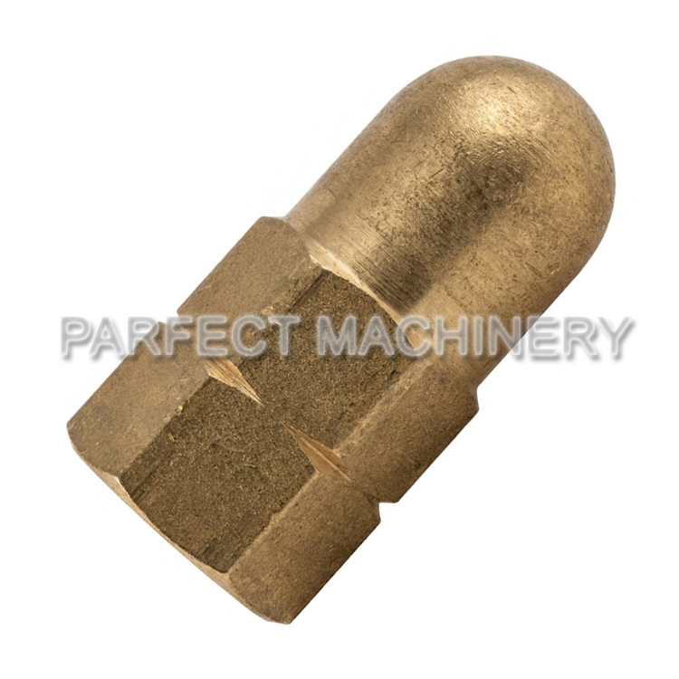 brass thread nut-cold headed brass part-cold forging 09