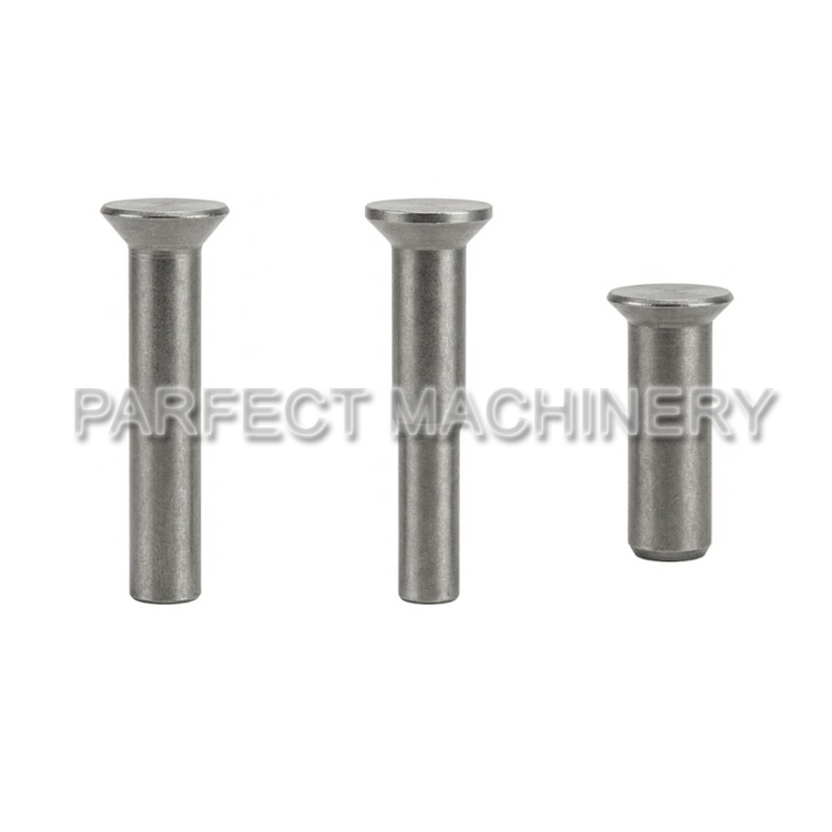 carbon steel pin rivet-cold headed carbon steel part-cold forging 12