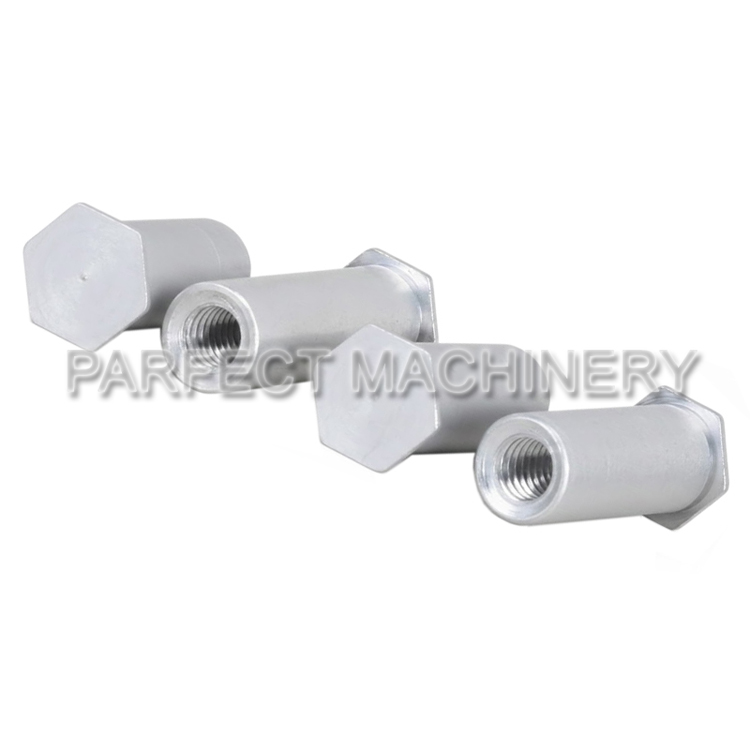 aluminum nut-cold headed aluminum part-cold forging 10