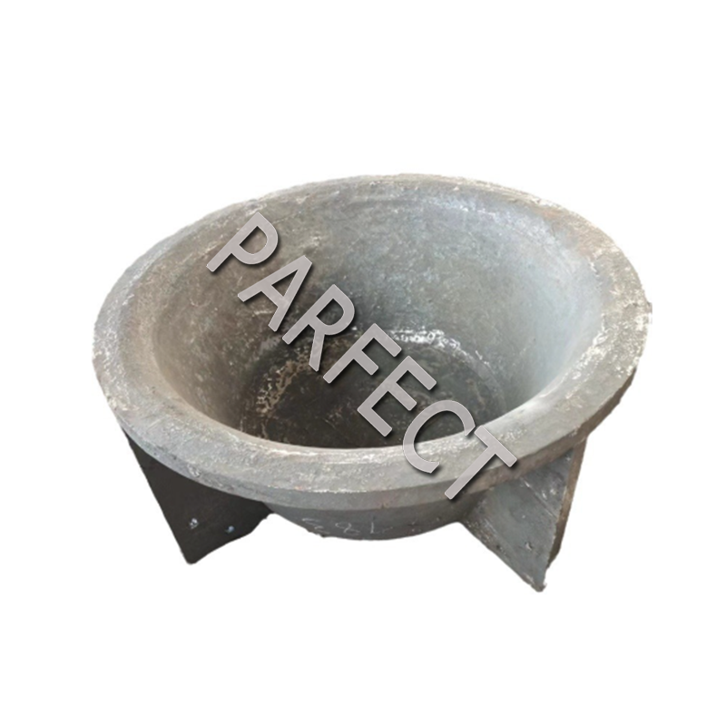 Slagging pot for aluminum smelting 9